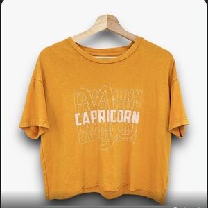 Aerie Zodiac Sign (Capricorn) Crop Top
